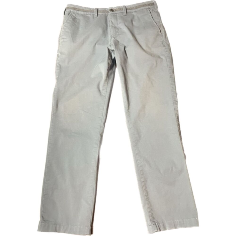 Men's Express Hyper Stretch Comfort 365 Light Blue Dress Pants 33x30 Casual